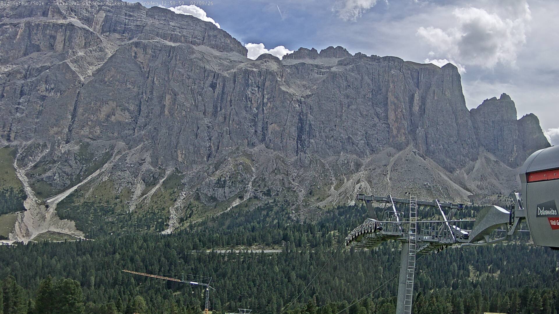 Seggiovia Sole-Piz Seteur – Selva Gardena